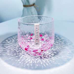 酒品配件 Accessories推薦：日式清酒杯 櫻花粉點 1個入