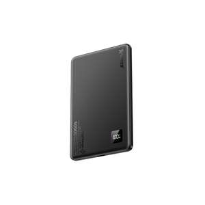 XPower 生活用品超級市場推薦：XPower M5K 3合1鋁合金數顯 5000mAh PD3.0+ 磁吸無線外置充電器 黑色 (XP-M5K-BK)