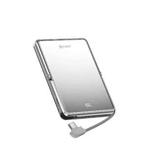 XPower 生活用品超級市場推薦：XPower M10K2 5合1鋅合金支架數顯 10000mAh PD+QI2磁吸移動電源 銀色 (XP-M10K2-SI)
