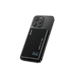 XPower 生活用品超級市場推薦：XPower MagDigita5 彩屏顯示磨沙玻璃外殼 5000mAh PD3.0+QI2 磁吸移動電源 黑色 (XP-MAGDIGITA5-BK)