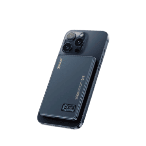 XPower 生活用品超級市場推薦：XPower MagDigita5 彩屏顯示磨沙玻璃外殼 5000mAh PD3.0+QI2 磁吸移動電源 藍色 (XP-MAGDIGITA5-BL)