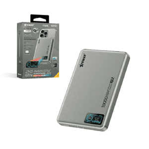 XPower 生活用品超級市場推薦：XPower MagDigita ² 第2代 彩屏顯示 鋁合金外殼 10000mAh PD3.0+ QI2磁吸移動電源 鈦金色 (MAGDIGITA2 XP-MDT2-TI)