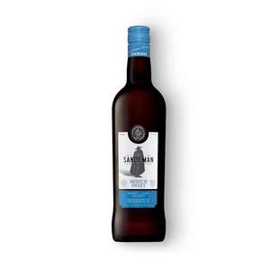 Sandeman 白酒 White Wine推薦：Sandeman Sherry (Medium Sweet) 山地文雪莉酒(半甜型) 750ml (0107 0107)