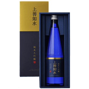 上善如水-白瀧酒造-上善如水-純米大吟釀-720ml-藍-上善如水-清酒十四代獺祭專家