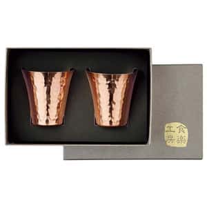 日本清酒杯 新潟縣 食樂工房 純銅清酒杯 一套2個 (CNE982) 酒品配件 Accessories 清酒杯 清酒十四代獺祭專家
