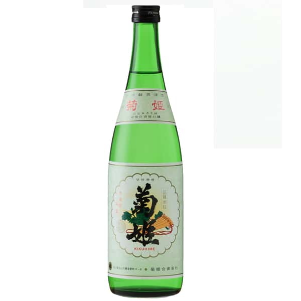 菊姫 菊姫 五百万石 姫 普通酒 720ml 720ml 正面圖