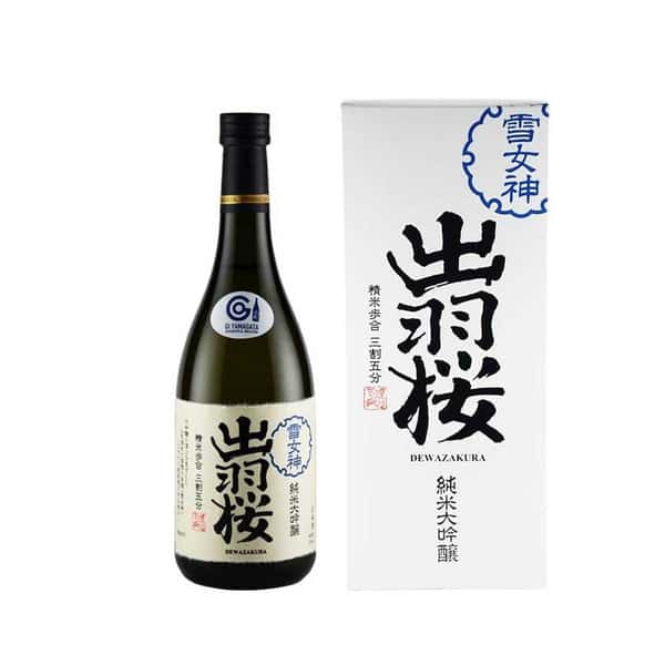 出羽桜酒造 出羽桜酒造 出羽櫻 雪女神 三割五分 純米大吟釀 720ml 720ml  正面圖