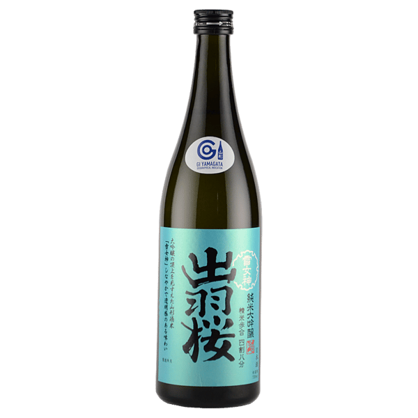 出羽桜酒造 出羽桜酒造 出羽櫻 雪女神 四割八分 純米大吟釀 720ml 720ml  正面圖