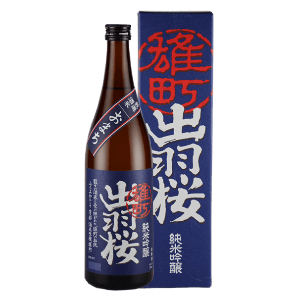 出羽桜酒造 出羽桜酒造 出羽櫻 雄町 純米吟釀 720ml 720ml  背面圖