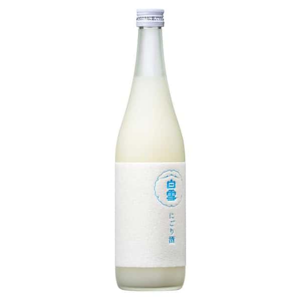 白雪 白雪 純米酒 濁酒 720ml 720ml 正面圖
