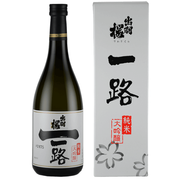 出羽桜酒造 出羽桜酒造 出羽櫻 純米大吟釀 一路 720ml - 金賞 720ml  背面圖