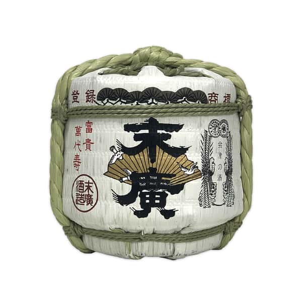 末廣酒造 末廣酒造 本釀造 迷你菰樽 300ml 300ml 正面圖