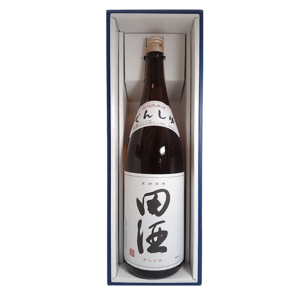 西田酒造 西田酒造 田酒 特別純米酒 1.8L 木箱入 8L 正面圖