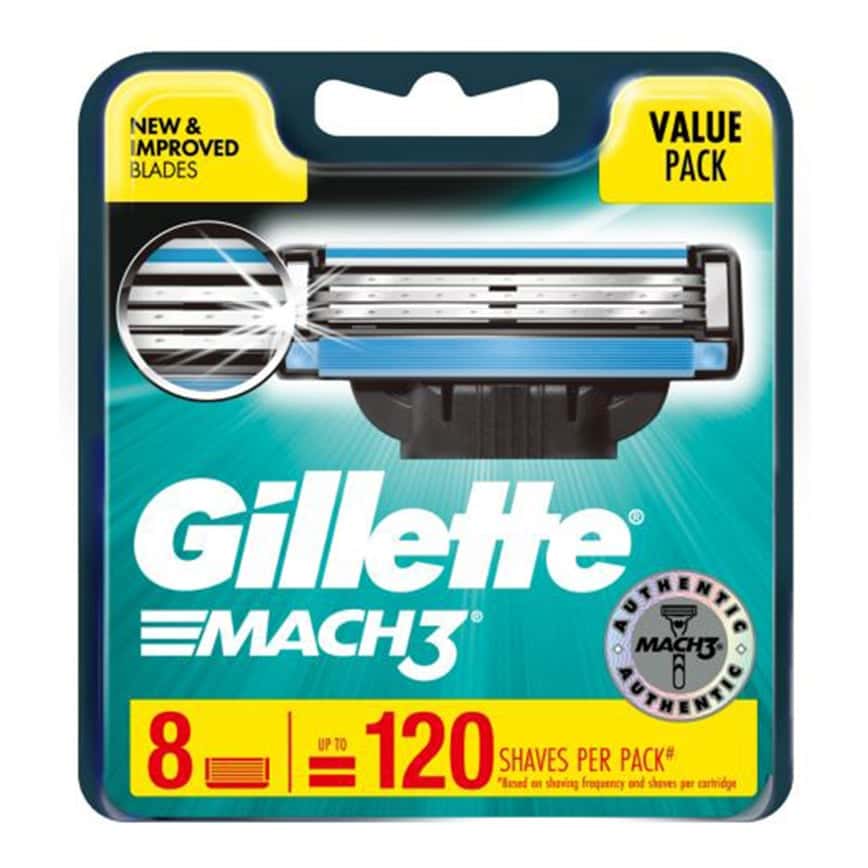 生活用品超級市場-吉列鋒速3-刮鬍刀片-8片裝-5PG82294964-個人護理用品-清酒十四代獺祭專家