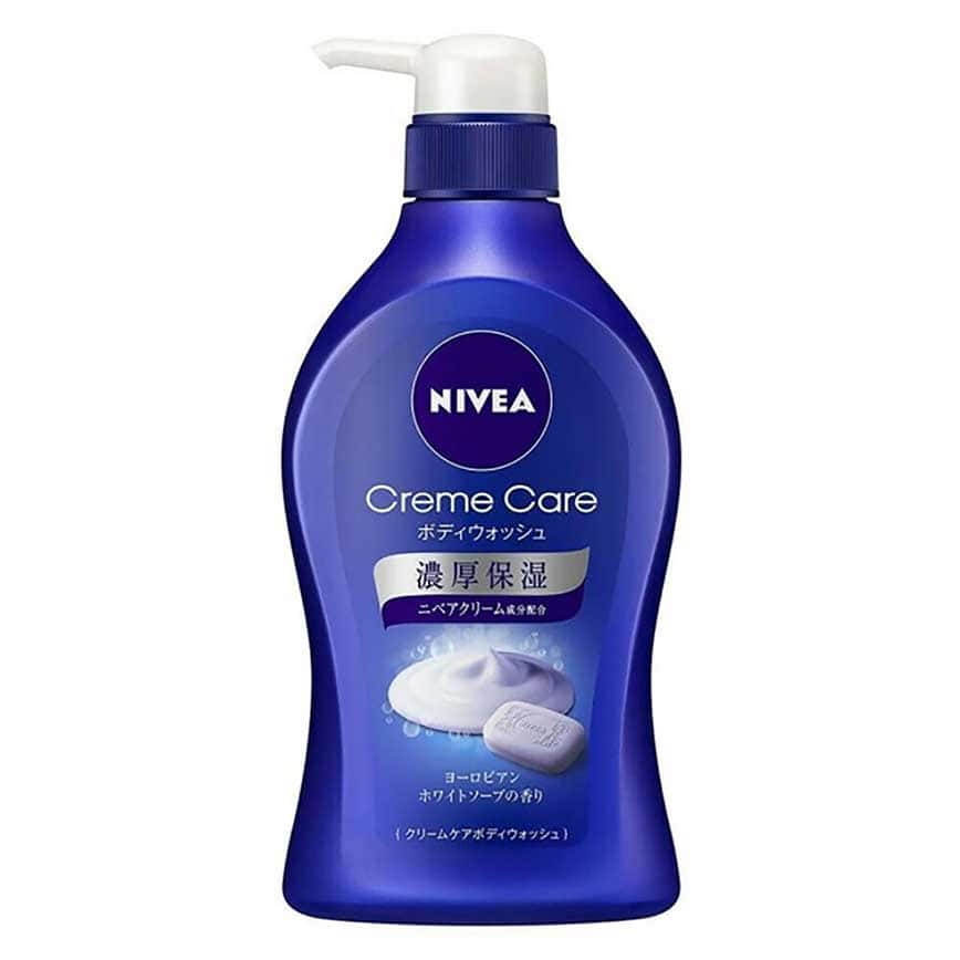 生活用品超級市場-日本Nivea-妮維雅-濃厚保濕皂香沐浴露-歐式皂香-480ml-個人護理用品-清酒十四代獺祭專家