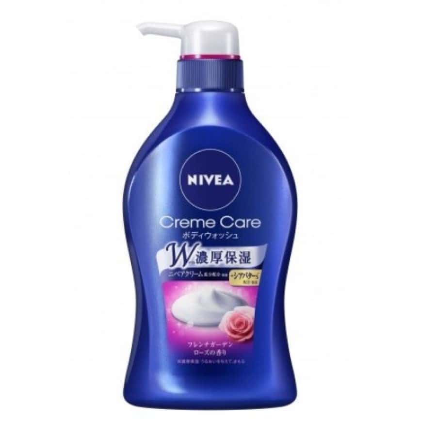 生活用品超級市場-日本Nivea-妮維雅-濃厚保濕皂香沐浴露-法國玫瑰-480ml-個人護理用品-清酒十四代獺祭專家
