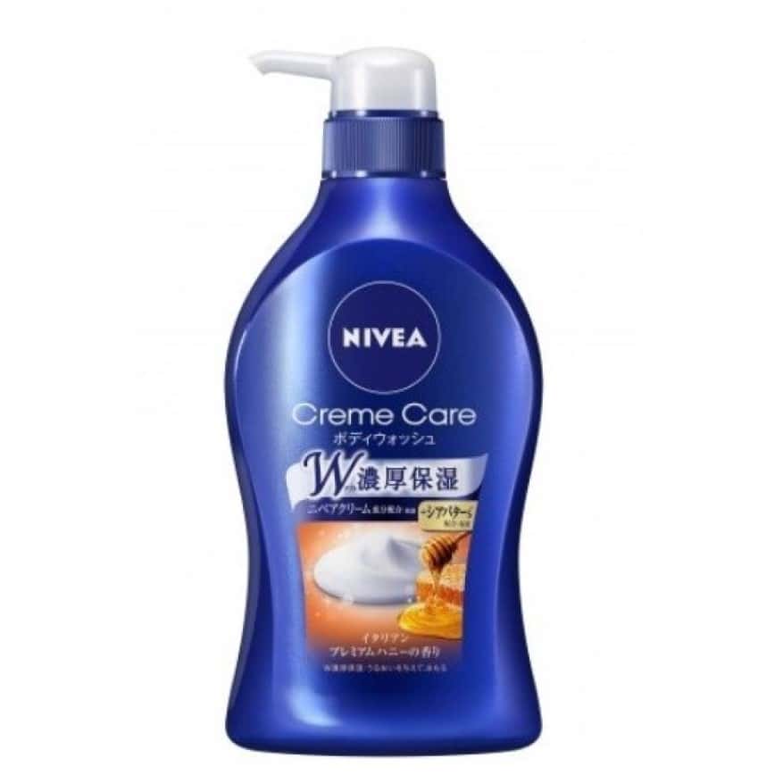 生活用品超級市場-日本Nivea-妮維雅-濃厚保濕皂香沐浴露-義式蜂蜜-480ml-個人護理用品-清酒十四代獺祭專家