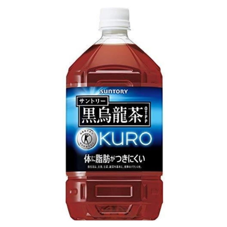 生活用品超級市場-日本Suntory-三得利-黑烏龍茶-1050ml-12本入-飲品-清酒十四代獺祭專家