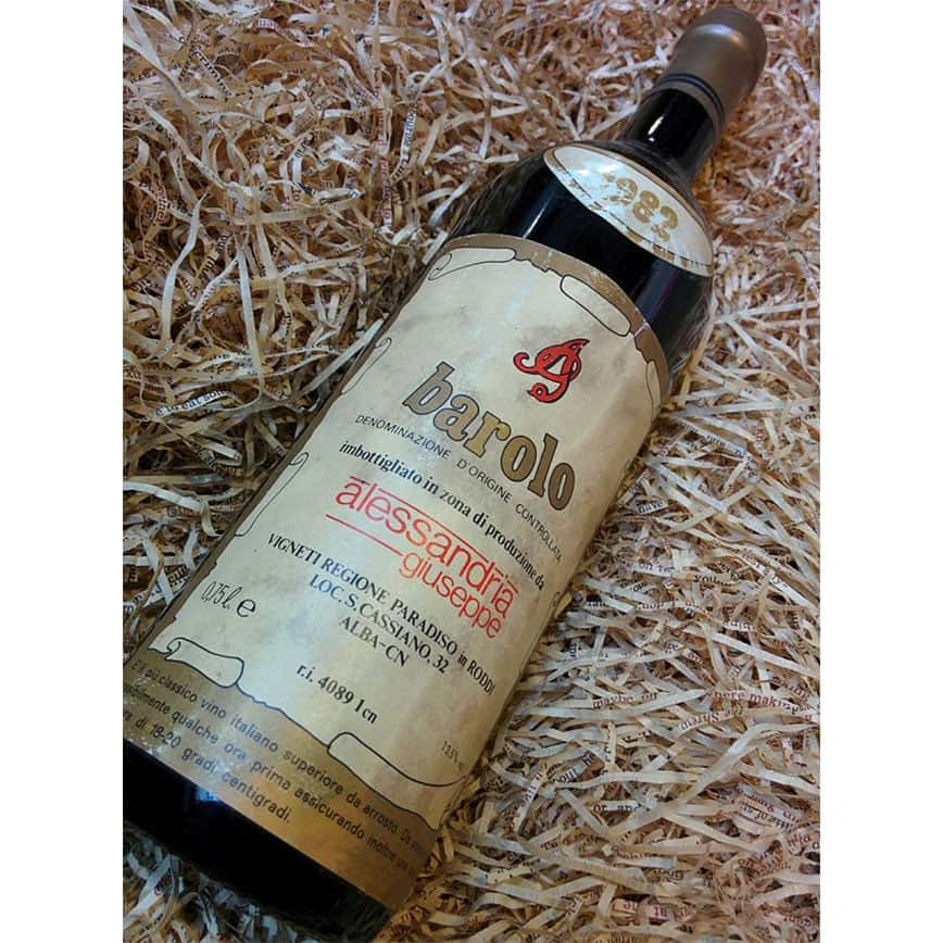 紅酒-Red-Wine-Alessandria-Giuseppe-Barolo-1982-720ml-停用-意大利紅酒-清酒十四代獺祭專家