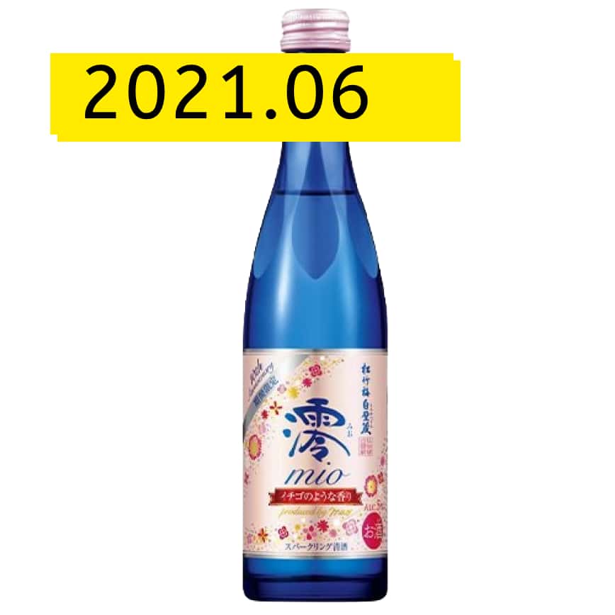 清酒-Sake-寶酒造-松竹梅白壁藏-澪みお-10th-Anniversary-有氣清酒-草莓香味-300ml-限定品-TBS-入樽期-2021_06-寶酒造-清酒十四代獺祭專家