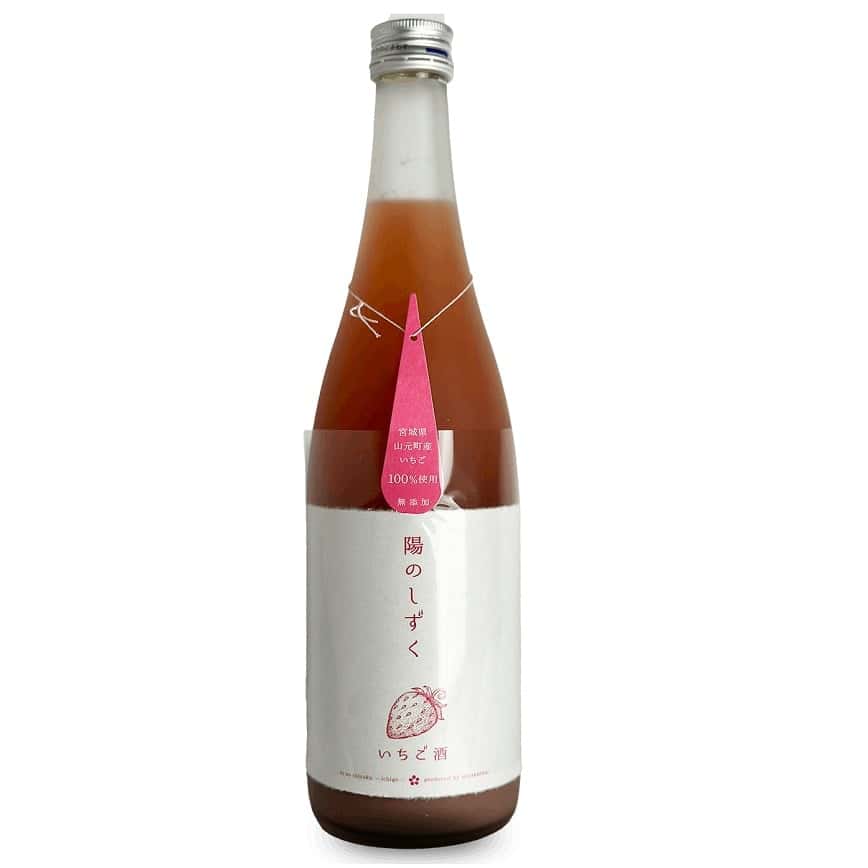 寒梅酒造 宮寒梅 陽之水滴 草莓酒 720ml (圖片2)