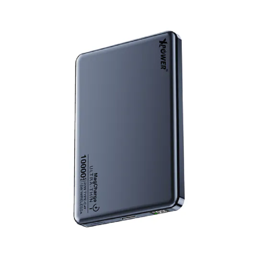 XPower M10K 3合1鋁合金數顯 10000mAh PD3_0- 磁吸無線外置充電器-深藍色-XP-M10K-FBL-電子產品-清酒十四代獺祭專家