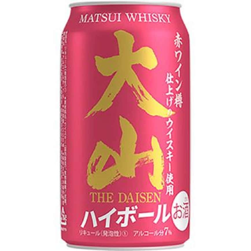 松井酒造 大山 紅酒桶 Highball 350ml (圖片2)