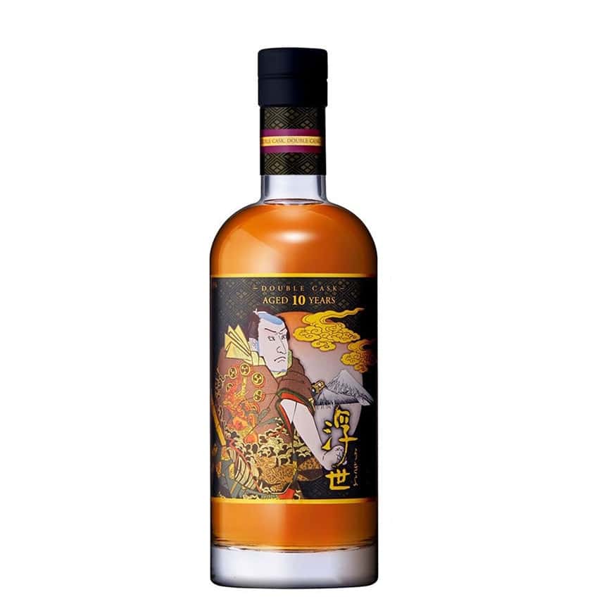 久米仙酒造 - 浮世繪 10年雙桶限定版 700ml (金雲) (img2)