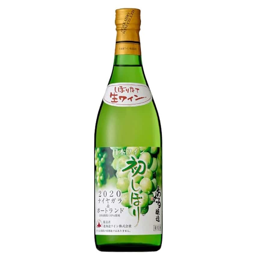 北海道葡萄酒莊 初榨系列 Niagara & Portland 白葡萄酒 720ml (圖片2)