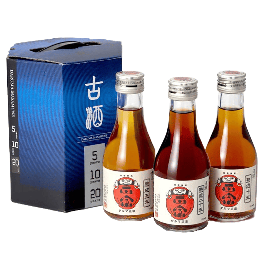 達磨正宗 ダルマ正宗 熟成古酒 5年10年20年 180ml 3支套裝 (圖片2)