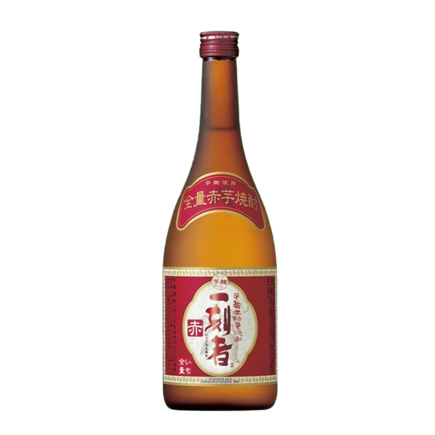 一刻者 赤 南九州產 金時芋 全量赤芋燒酎 25度 720ml (img2)