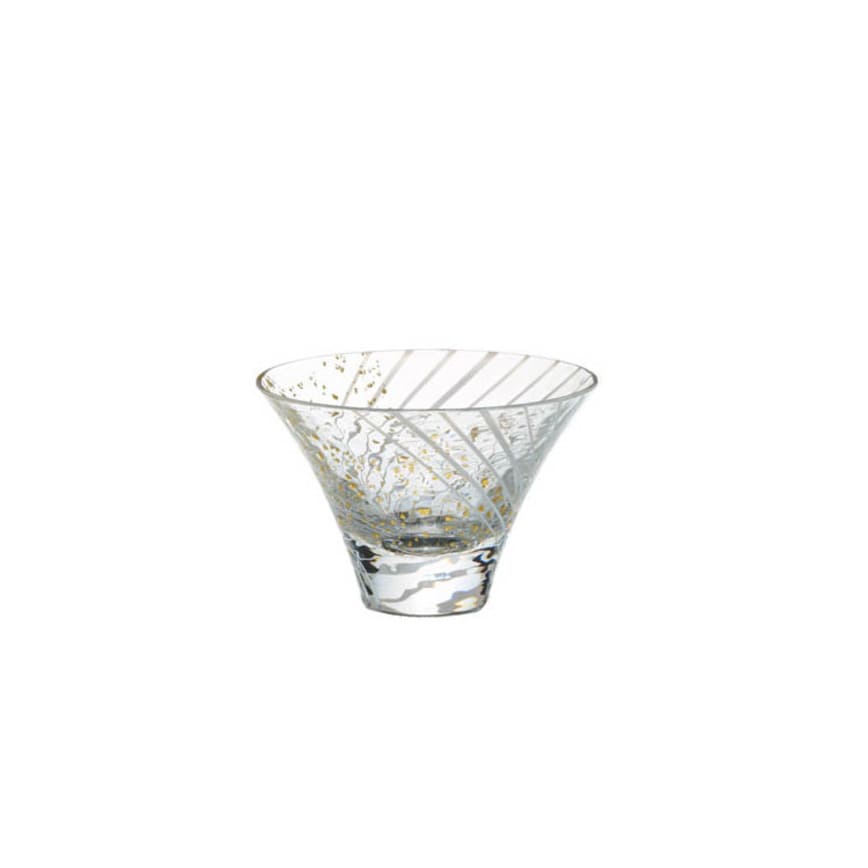 日本清酒杯 東洋佐佐木 江戶硝子 八千代窯 雪見酒 1個入 (10785) (img2)