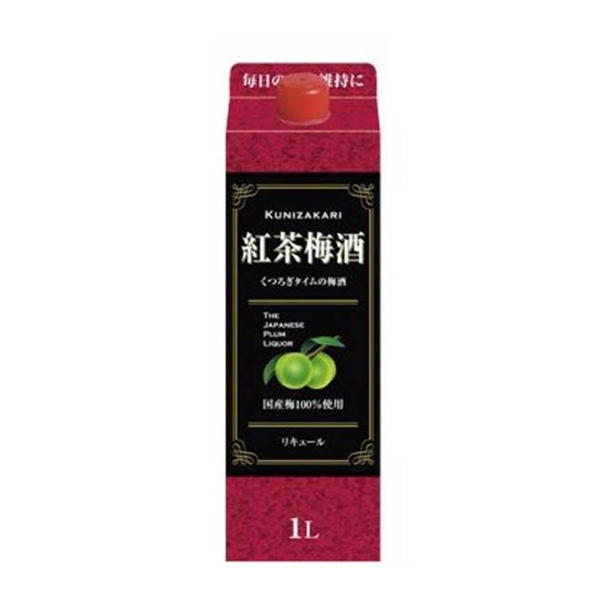 中埜酒造 KUNIZAKARI 紅茶梅酒 業務用 1000ml (img2)