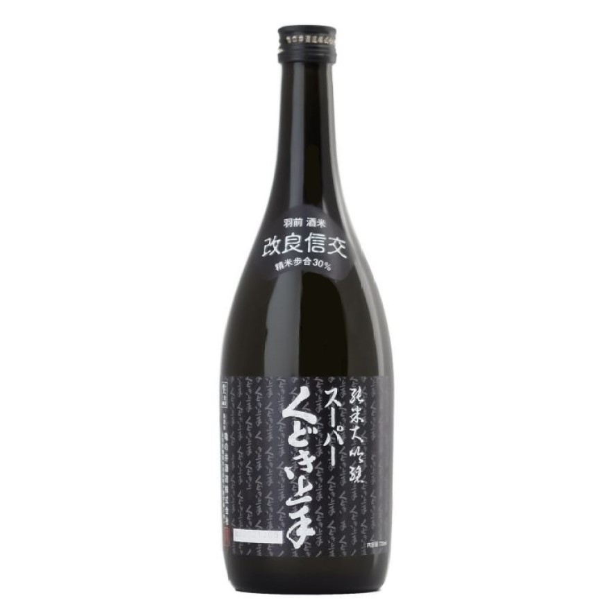 龜之井酒造 くどき上手 純米大吟釀 Super Jr. 改良信交30 720ml (img2)