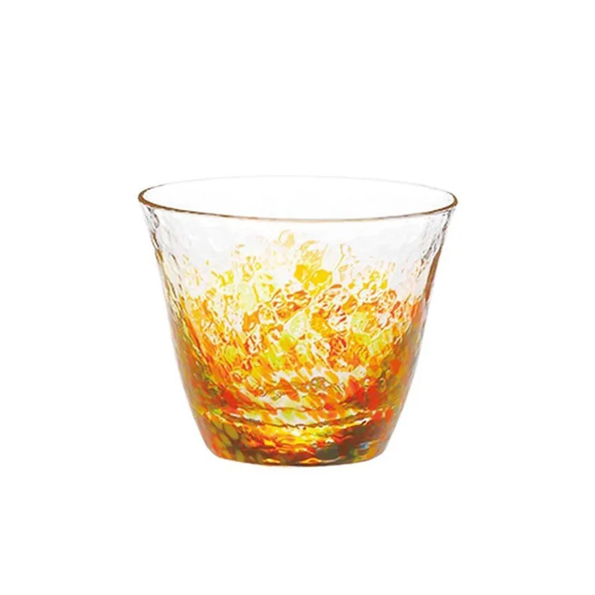 日本清酒杯 津輕びいどろ 陽の彩 (CN17703-D03) (img2)