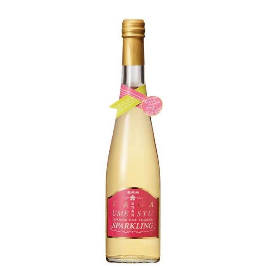 加賀梅酒 萬歳楽 Kagaumesyu 氣泡梅酒 500ml (img2)