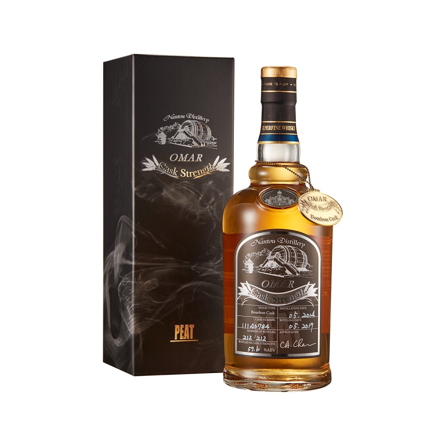 Omar Cask Strength Single Malt Peated Whisky OMAR 原桶強度泥煤威士忌(波本桶) 700ml (0102 1063) (img2)