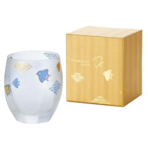 日本清酒杯 日本清酒杯 ADERIA 石塚硝子 濱千鳥酒杯 345ml 345ml  正面圖