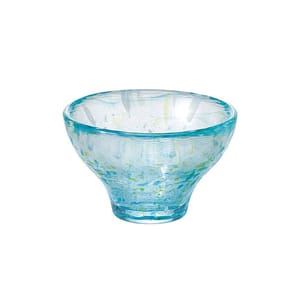 日本清酒杯 日本清酒杯 東洋佐佐木 季節色彩酒杯 碧湖 55ml 55ml  正面圖