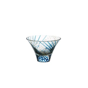 日本清酒杯 日本清酒杯 東洋佐佐木 江戶硝子 八千代窯 涼み酒 1個入   正面圖
