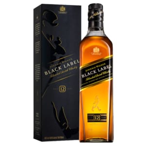 Johnnie Johnnie Walker Black Label Extra Special Old Scotch Whisky 尊尼獲加 黑牌威士忌 1L 1L  正面圖