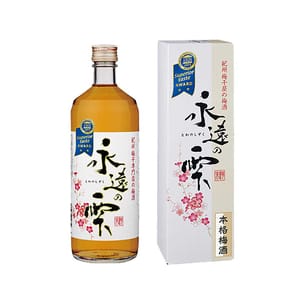 河本食品 河本食品 永遠の雫 梅酒 720ml LD-615937 720ml 正面圖