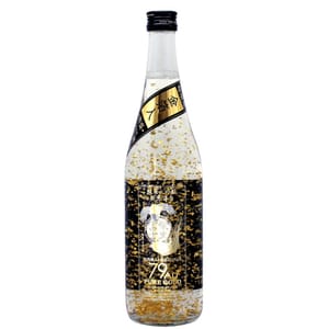 榮光富士 榮光富士 純米大吟釀 79Au金箔 PURE GOLD 720ml 720ml 正面圖