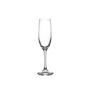 日本酒杯 日本酒杯 木本硝子 香檳酒杯 190ml 1個入 190ml  正面圖