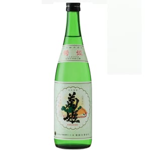 菊姫 菊姫 五百万石 姫 普通酒 720ml 720ml 正面圖