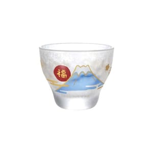 日本清酒杯 日本清酒杯 石塚硝子 Mono清酒杯 富士山 90ml 90ml  正面圖