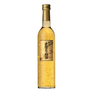 万上 万上 萬上優雅飛舞金箔入り梅酒 500ml 500ml  正面圖