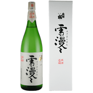 出羽桜酒造 出羽桜酒造 出羽櫻 雪漫漫 大吟釀 1.8L 8L  背面圖