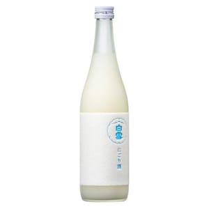 白雪 白雪 純米酒 濁酒 720ml 720ml  正面圖