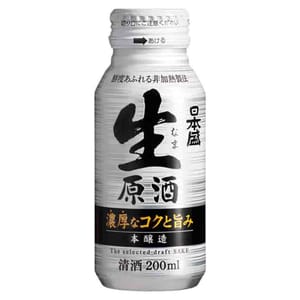 日本盛 日本盛 本釀造 生原酒 200ml 200ml 正面圖